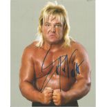 Lot of 4 WWF Wrestling hand signed 10x8 photos. This beautiful set of 4 hand signed WWF Wrestling