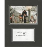 Rare One Flew Over The Cuckoo's Nest hand signed 10x8 mounted display. This beautiful hand signed