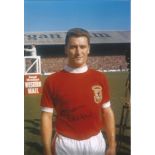 Graham Williams signed 12x8 colour photo pictured in Wales kit. Good Condition. All signed pieces