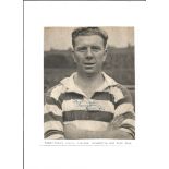 Bobby Evans signed 8x6 b/w newspaper photo. Celtic, Newport and Scotland player. Good Condition. All