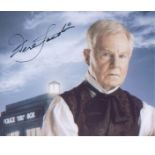 Dr Who Derek Jacobi. 10x8 signed photo of Jacobi in character as 'The Master'. Good Condition. All