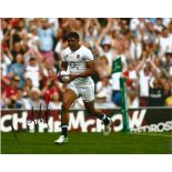 Nathan Earle Rugby signed 10x8 colour photo. Good Condition. All signed pieces come with a