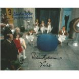 Willy Wonka & The Chocolate Factory dual signed 10x8 photo. This beautiful hand signed photo depicts