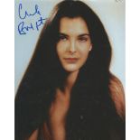 Carole Bouquet signed 10x8 colour photo. Good Condition. All signed pieces come with a Certificate