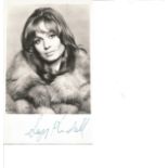 Suzy Kendall signed 6x4 b/w photo. Good Condition. All signed pieces come with a Certificate of