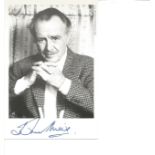 John Mills signed 6x4 b/w photo. Good Condition. All signed pieces come with a Certificate of