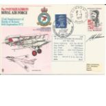 Flt Lt Adams signed No 29(F) Sqn cover commemorating the 32nd Anniversary of Battle of Britain.