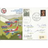 5 signed The World Light Aeroplane Piloting Championships Wels, Austria cover. Signatures include