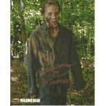 Lot of 3 Walking Dead hand signed 10x8 photos. This beautiful set of 3 hand signed photos