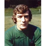 Pat Jennings Tottenham signed 10x8 colour photo. Good Condition. All signed pieces come with a