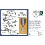 Pilot Lt Cdr H J Lomas signed The Award of the Distinguished Service Cross cover RAF(DM)5. 11p
