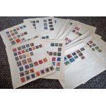 European stamp collection 1950s 15, album pages countries include Bulgaria, Cyprus, Yugoslavia and