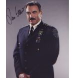 Blue Bloods Tom Selleck. 9x7 signed photo in character. Good Condition. All signed pieces come