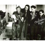 Christopher Ryan signed 10x8 b/w photo. Good Condition. All signed pieces come with a Certificate of