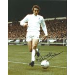 Martin Chivers signed 10x8 colour photo pictured in action for Tottenham Hotspur