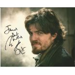 Tom Burke Actor Signed Strike 8x10 Photo. Good Condition. All signed pieces come with a