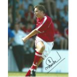 Matt Holland signed 10x8 colour photo pictured in action for Charlton Athletic. Good Condition.