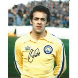 Alan Curtis signed 10x8 colour photo pictured in Leeds United kit. Good Condition. All signed pieces