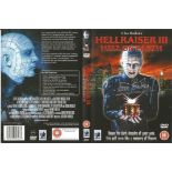 Hellraiser III Doug Bradley hand signed DVD. On offer is a DVD of Hellraiser III : Hell On Earth,