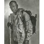 Lenny James Actor Signed The Walking Dead 8x10 Photo. Good Condition. All signed pieces come with