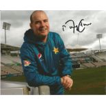 Mickey Arthur Signed Pakistan Cricket 8x10 Photo. Good Condition. All signed pieces come with a