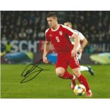 Luka Jovic Signed Real Madrid & Serbia 8x10 Photo. Good Condition. All signed pieces come with a