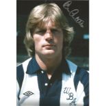 Len Cantello signed 12x8 colour photo pictured in West Brom kit. Good Condition. All signed pieces