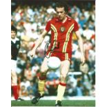 Alan Curtis signed 10x8 colour photo pictured in action for Wales. Good Condition. All signed pieces