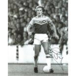 Paul Brush signed 10x8 b/w photo pictured in action for Westham United. Good Condition. All signed