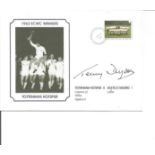 Terry Dyson Signed Tottenham Hotspur 1963 Ecwc Winners Cover. Good Condition. All signed pieces come
