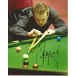 Shaun Murphy signed 10x8 colour photo. Good Condition. All signed pieces come with a Certificate