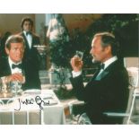 Julian Glover 007 James Bond hand signed 10x8 photo. This beautiful hand signed photo depicts Julian