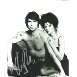 Oliver Tobias signed 10x8 black and white photo. Good Condition. All signed pieces come with a