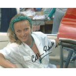 Catherine Rabett signed 10x8 colour photo. Good Condition. All signed pieces come with a Certificate