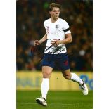 James Tarkowski England and Burnley signed 10x8 colour photo. Good Condition. All signed pieces come