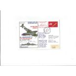 AVM Johnnie Johnson DFC top Allied WW2 fighter ace signed Historic Battles cover 30th Anniversary of
