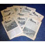 Aeroplane Spotter magazine collection of 26 dating between 14 January 1943 and December 1943.