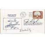 Space Shuttle Enterprise. Engle Autopen & Truly Signed 1977 cover. Good Condition. All signed pieces