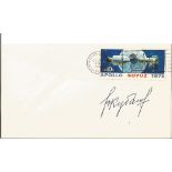 Valeri Kubasov signed 1985 US Apollo/Soyuz cover. Good Condition. All signed pieces come with a