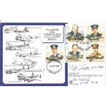 Dambuster Bill Townsend signed WW2 The Award of the Conspicuous Gallantry Medal FDC (RAF(DM)9 signed