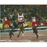 Zharnel Hughes Signed Athletics 8x10 Photo. Good Condition. All signed pieces come with a