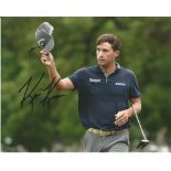 Kevin Kisner Signed Golf 8x10 Photo. Good Condition. All signed pieces come with a Certificate of