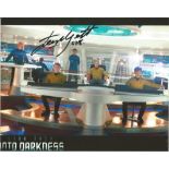Joseph Gatt Star Trek Into Darkness hand signed 10x8 photo. This beautiful hand-signed photo depicts
