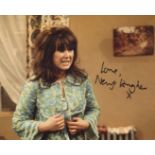 Nerys Hughes 8x10 Photo Signed By Actress Nerys Hughes From The TV Comedy The Liver Birds. Good