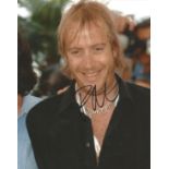 Rhys Ifans signed 10 x 8 colour Portrait Photo, from in person collection autographed at London