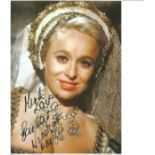 Barbara Windsor Carry On Actress Signed 5x7 Photo. Good Condition. All signed pieces come with a