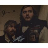 Bottom 8x10 Photo From The TV Comedy Series Bottom Signed By Christopher Ryan And Stephen O Donnell.