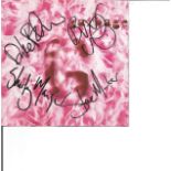 Music Garbage signed CD insert. CD included. Signed by Shirley Manson, Duke Erikson, Steve Marker
