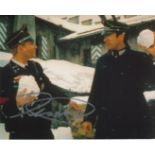 Where Eagles Dare 8x10 Photo From The War Movie Where Eagles Dare Signed By Actor Derren Nesbitt.