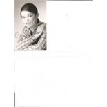 Glenda Jackson signed 5x3 b/w photo. Good Condition. All signed pieces come with a Certificate of